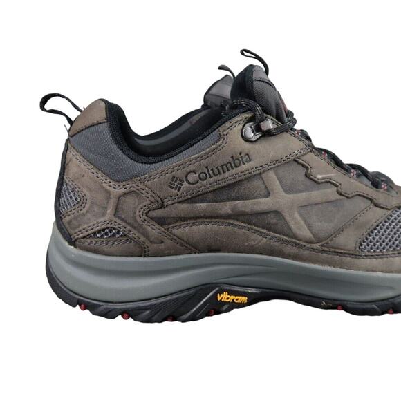 Columbia Shoes Mens 13 Hiking Boots Outdoor Leather Athletic Terrebonne Vibram main image 12